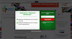 Desktop Screenshot of cursoseworkshops.tema-livre.com