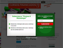 Tablet Screenshot of cursoseworkshops.tema-livre.com